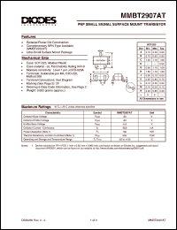 Click here to download MMBT2907AT Datasheet