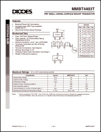 Click here to download MMBT4403T Datasheet