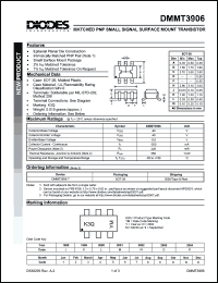 Click here to download DMMT3906 Datasheet