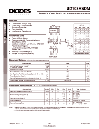 Click here to download SD103ASDM Datasheet