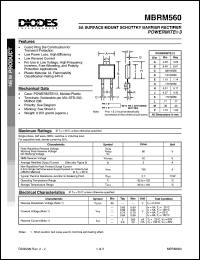 Click here to download SBM560 Datasheet