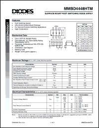 Click here to download MMBD4448HTM-7 Datasheet