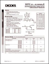 Click here to download DDTC123EE Datasheet