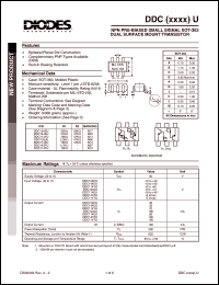 Click here to download DDC114TU Datasheet