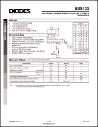 Click here to download BSS123-7 Datasheet
