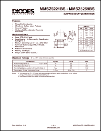 Click here to download MMSZ5238BS Datasheet