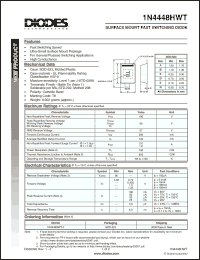 Click here to download 1N4448HWT Datasheet