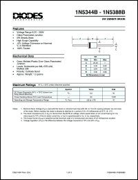 Click here to download 1N5344 Datasheet