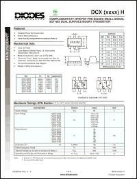 Click here to download DCX123JH Datasheet