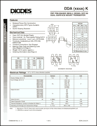 Click here to download DDA114TK-7 Datasheet