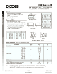 Click here to download DDC143TH-7 Datasheet