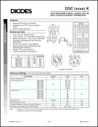 Click here to download DDC143TK-7 Datasheet