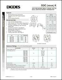 Click here to download DDC114EK-7 Datasheet