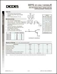 Click here to download DDTC123TE-7 Datasheet