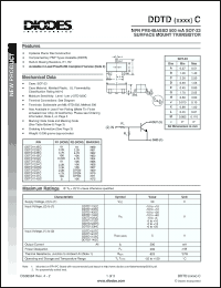 Click here to download DDTD122JC Datasheet