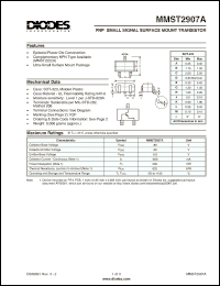 Click here to download MMST2907A Datasheet