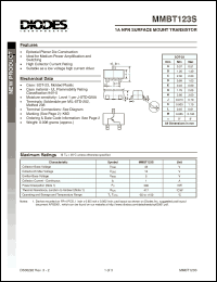 Click here to download MMBT123S Datasheet