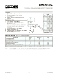 Click here to download MMBT2907A-7 Datasheet