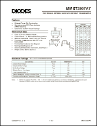 Click here to download MMBT2907AT-7 Datasheet