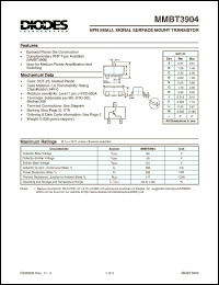 Click here to download MMBT3904-7 Datasheet