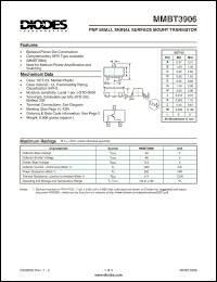 Click here to download MMBT3906-7 Datasheet