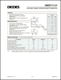 Click here to download MMBT4124 Datasheet