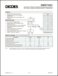 Click here to download MMBT4401-7 Datasheet