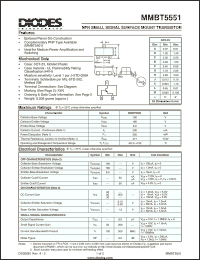 Click here to download MMBT5551-7 Datasheet