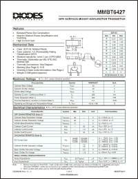 Click here to download MMBT6427-7 Datasheet