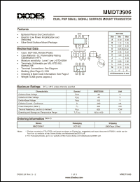 Click here to download MMDT3906-7 Datasheet