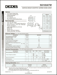 Click here to download SD103ATW-7 Datasheet