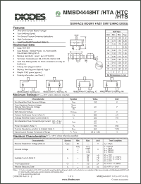 Click here to download MMBD4448HT-7-F Datasheet