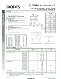 Click here to download DDTA113ZE-7-F Datasheet