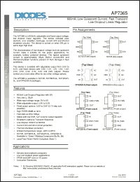 Click here to download AP7365-30SNG-13 Datasheet