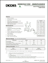 Click here to download MMBZ5228BW-7-F Datasheet