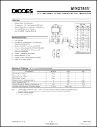 Click here to download MMDT5551_1 Datasheet