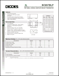 Click here to download BC857BLP-7 Datasheet