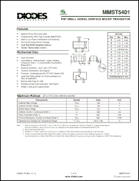 Click here to download MMST5401_1 Datasheet