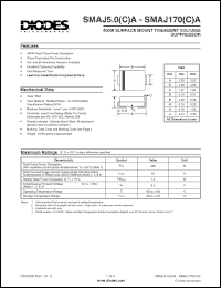 Click here to download SMAJ150A-13-F Datasheet