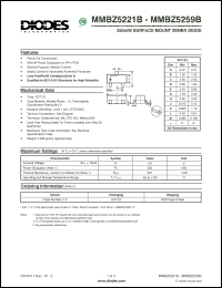 Click here to download MMBZ5234B-7-F Datasheet