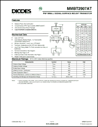 Click here to download MMBT2907AT_1 Datasheet