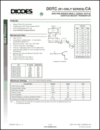 Click here to download DDTC113TCA_1 Datasheet