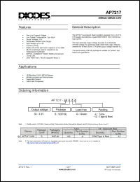 Click here to download AP7217-XXS Datasheet