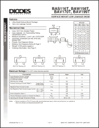 Click here to download BAW156T-7 Datasheet