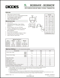 Click here to download BC856BW-7-F Datasheet