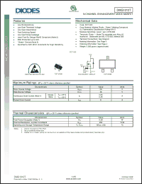 Click here to download DMG1012T-7 Datasheet