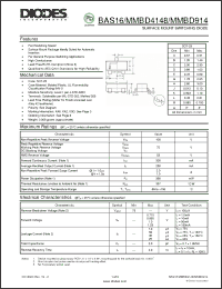 Click here to download MMBD914-7-F Datasheet