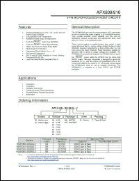 Click here to download APX809-44SAG-7 Datasheet