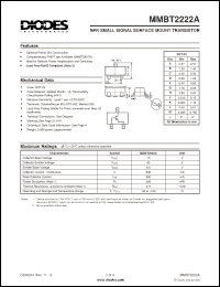 Click here to download MMBT2222A_1 Datasheet
