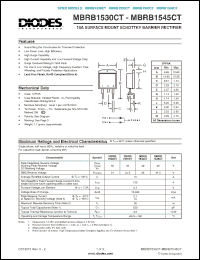 Click here to download MBRB1535CT-T Datasheet